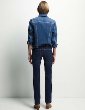 Jeans slim a la cintura Sfera para mujer