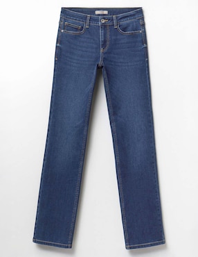 Jeans slim a la cintura Sfera para mujer