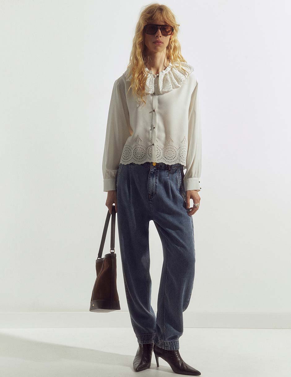 Jeans relajado para mujer 2