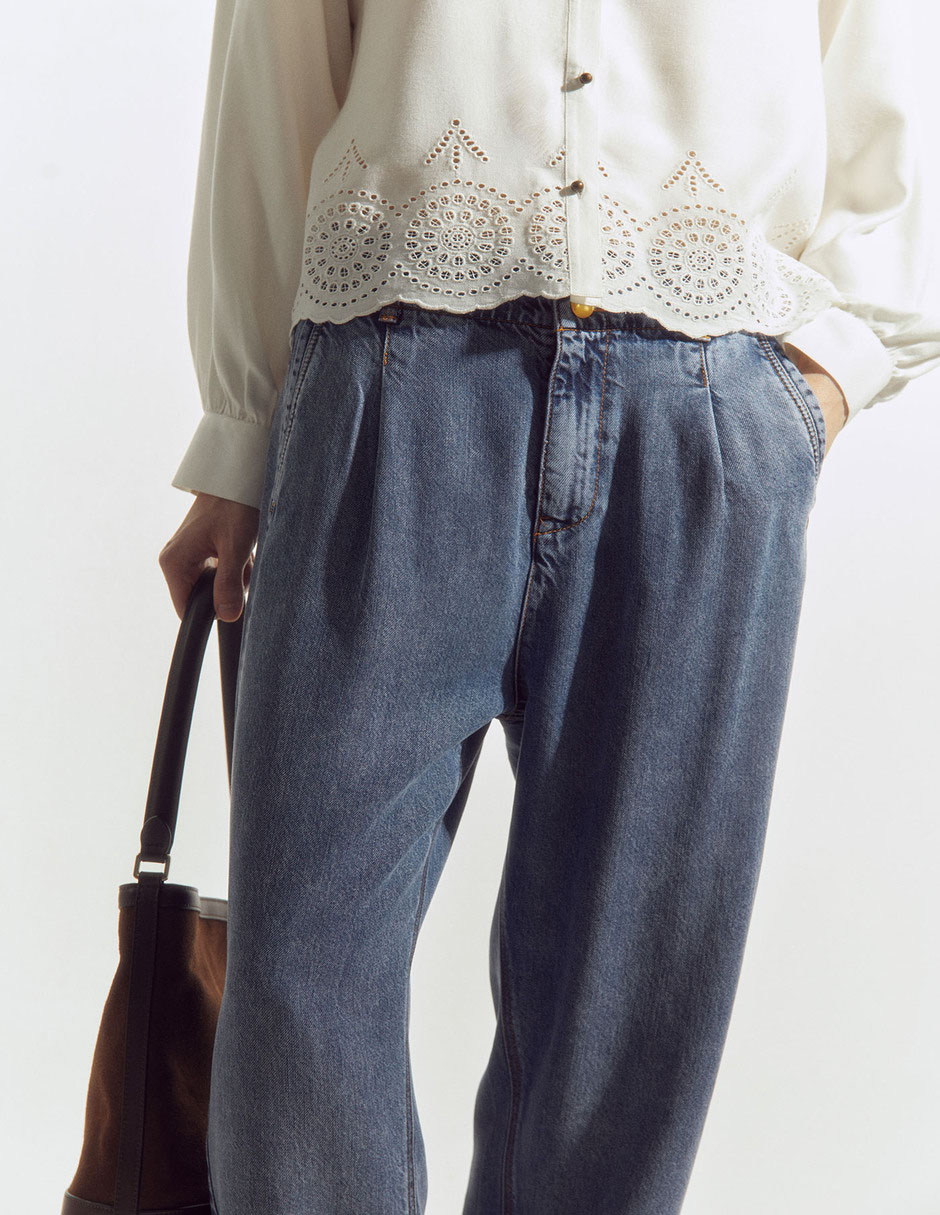 Jeans relajado para mujer 3